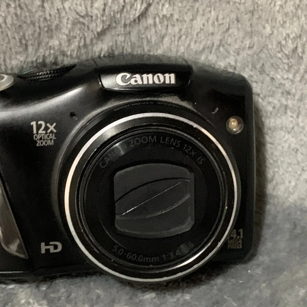Canon PowerShot SX150 IS 14.1MP Digital Camera 12x Optical Zoom HD Black PC1677